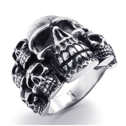Modern Design Color Brilliancy Excellent Quality Titanium Ring