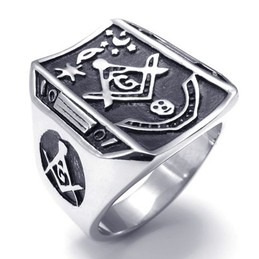 Fashionable Patterns Color Brilliancy High Quality Titanium Ring