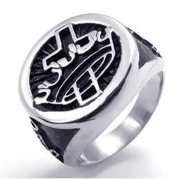 Various Styles Delicate Colors Excellent Quality Titanium Ring