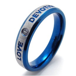 Elegant Shape Beautiful in Colors Superior Quality Titanium Ring