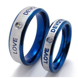 Elegant Shape Beautiful in Colors Superior Quality Titanium Ring