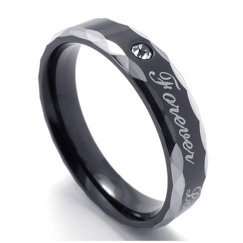 Deft Design Color Beautiful in Colors High Quality Titanium Ring