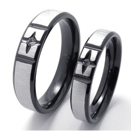 Rational Construction Color Brilliancy Reliable Reputation Titanium Ring