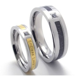 For Your Selection Color Brilliancy The Queen of Quality Titanium Ring