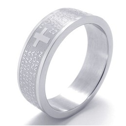 Skillful Manufacture Color Brilliancy Durable in Use Titanium Ring