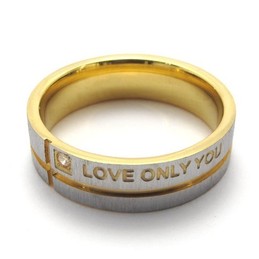 Elegant Shape Beautiful in Colors Stable Quality Titanium Ring
