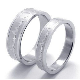 Elegant Shape Color Brilliancy The King of Quality Titanium Ring