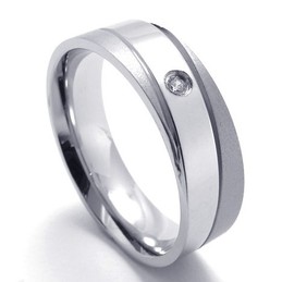 Skillful Manufacture Color Brilliancy The King of Quantity Titanium Ring