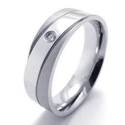 Skillful Manufacture Color Brilliancy The King of Quantity Titanium Ring