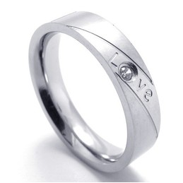 Attractive Design Color Brilliancyto Have a Long Standing Reputation Titanium Ring
