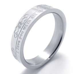 Rational Construction Delicate Colors The Queen of Quality Titanium Ring
