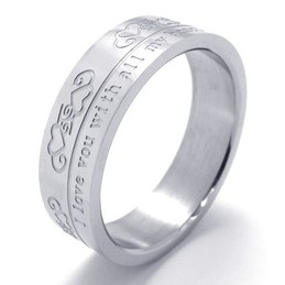 Various Styles Delicate Colors High Quality Titanium Rung