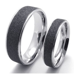 Various Styles Delicate Colors Superior Quality Titanium Ring