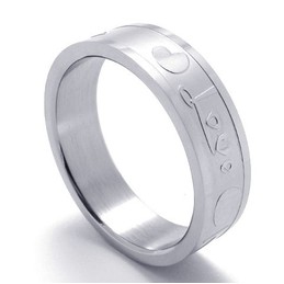 Fashionable Patterns Color Brilliancy The King of Quality Titanium Ring