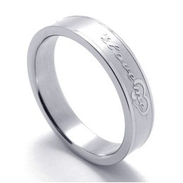 Rational Construction Color Brilliancy Reliable Reputation Titanium Ring