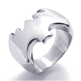 Rational Construction Delicate Colors Reliable Quality Titanium Ring
