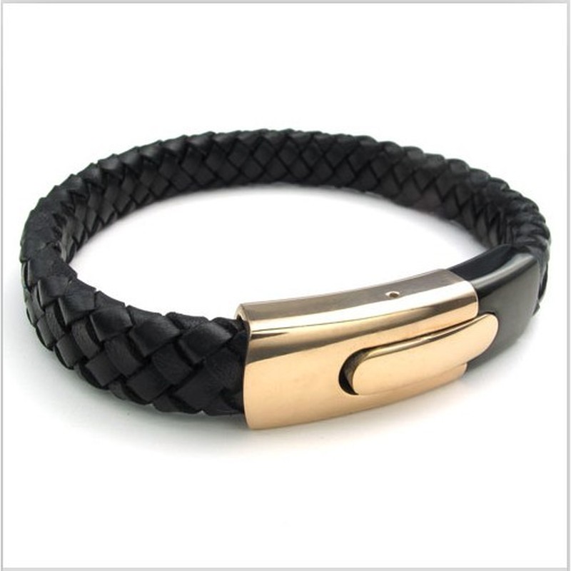 Deft Design Delicate Colors Stable Quality Titanium Bracelet