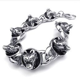 Luxuriant in Design Color Brilliancy Superior Quality Titanium Bracelet