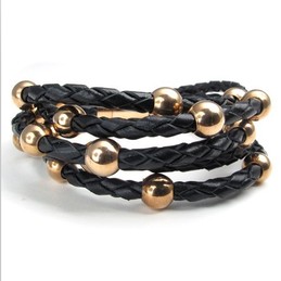 Deft Design Delicate Colors Stable Quality Titanium Bracelet