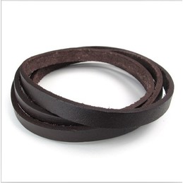 Deft Design Delicate Colors Reliable Quality Titanium Leather Bracelet