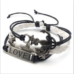 Attractive Design Delicate Colors Reliable Quality Titanium PU Bracelet