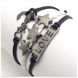 Attractive Design Delicate Colors Reliable Quality Titanium PU Bracelet