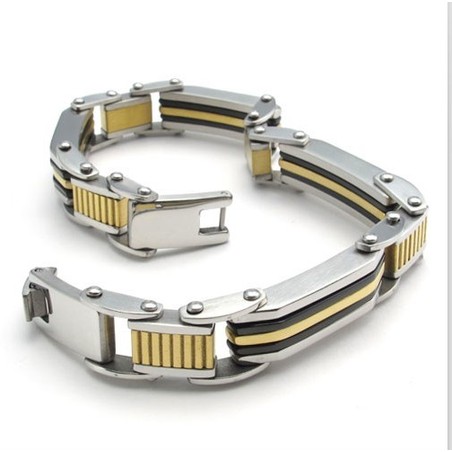 Skillful Manufacture Color Brilliancy Excellent Quality Titanium Bracelet