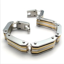 Skillful Manufacture Color Brilliancy Stable Quality Titanium Bracelet
