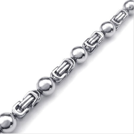 Deft Design Delicate Colors Stable Quality Titanium Bracelet