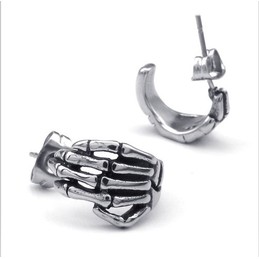 Modern Design Delicate Colors High Quality Titanium Earrings