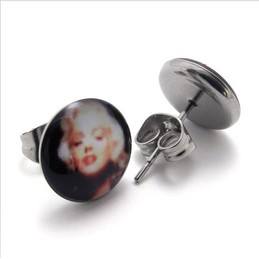 Deft Design Colorful High Quality Titanium Earrings