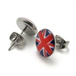 Finely Processed Colorful Reliable Quality Titanium Earrings