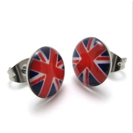 Finely Processed Colorful Reliable Quality Titanium Earrings