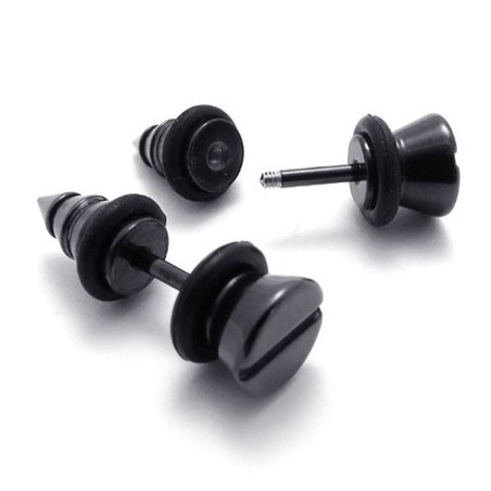 Finely Processed Delicate Colors Excellent Quality Titanium Earrings