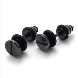 Finely Processed Delicate Colors Excellent Quality Titanium Earrings