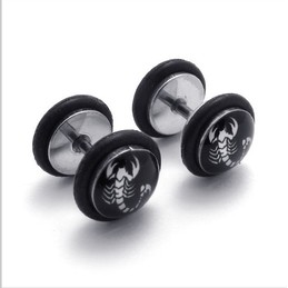 Attractive Design Delicate Colors Excellent Quality Titanium Earrings