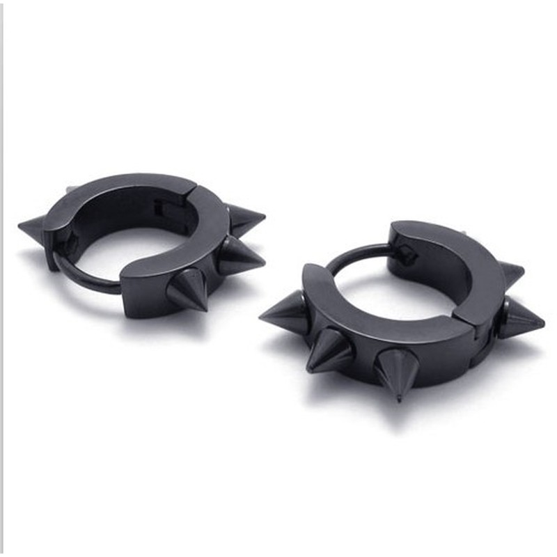 Finely Processed Delicate Colors Reliable Quality Titanium Earrings