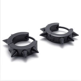 Finely Processed Delicate Colors Reliable Quality Titanium Earrings