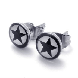 Deft Design Delicate Colors Excellent Quality Titanium Earrings