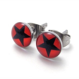 Deft Design Colorful Reliable Quality Titanium Earrings