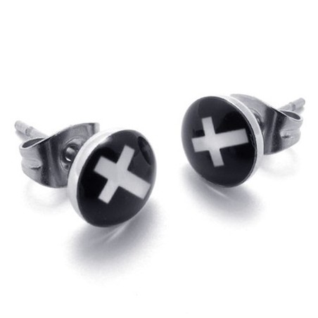 Deft Design Delicate Colors Stable Quality Titanium Earrings