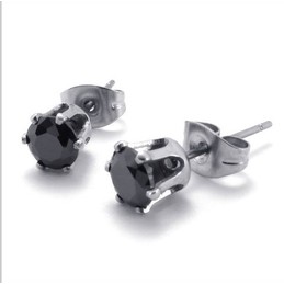 Skillful Manufacture Color Brilliancy Excellent Quality Titanium Earrings 