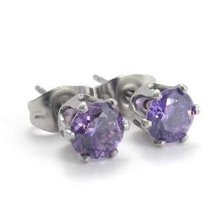 Latest Technology Color Brilliancy Stable Quality Titanium Earrings