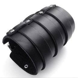 Finely Processed Delicate Colors Reliable Quality Titanium Leather Bangle