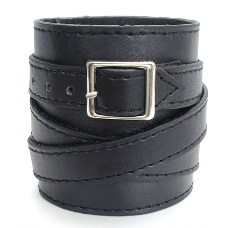 Finely Processed Delicate Colors Reliable Quality Titanium Leather Bangle