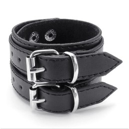 Skillful Manufacture Delicate Colors Reliable Quality Titanium Leather Bangle