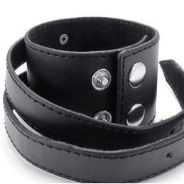 Skillful Manufacture Delicate Colors Reliable Quality Titanium Leather Bangle