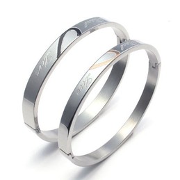 Elegant Shape Color Brilliancy Excellent Quality Titanium Bangle