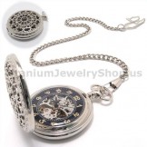 Quality Goods Pierced Automatic Pocket Wacthes 09315