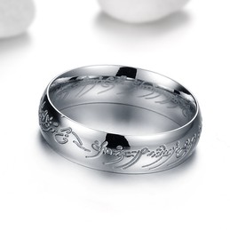 Wide Varieties Male Titanium Ring 